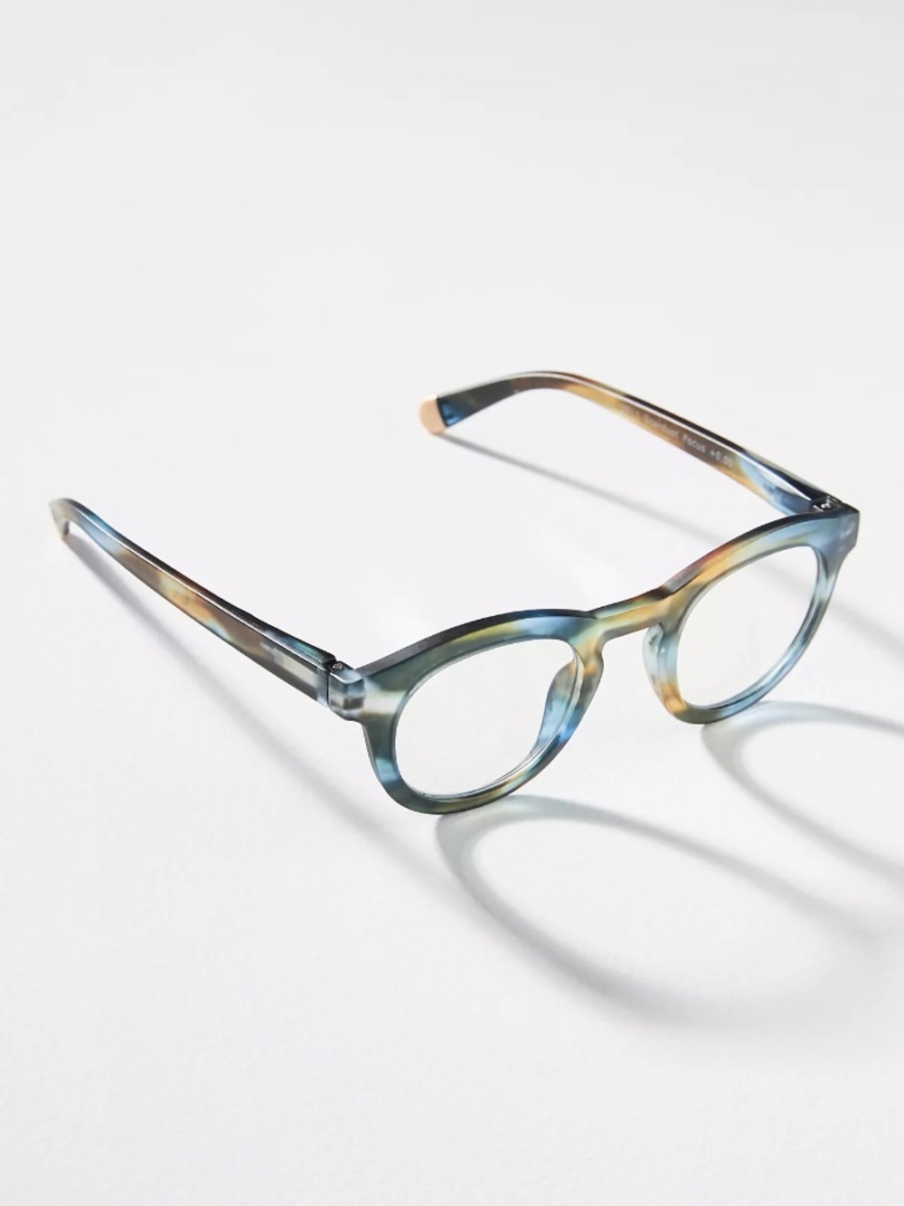 NEW Anthroplogie Peepers Stardust Multi Round Readers +1.25